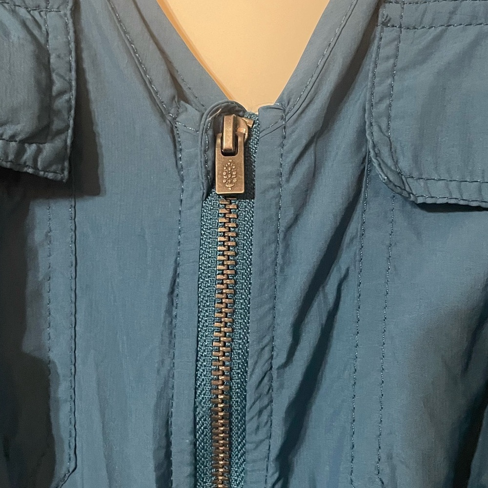 Free People Movement Noiseless Back On Trek Romper $108 Sz XS Blue Teal - Picture 5 of 13